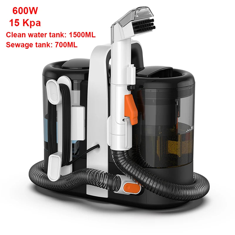 High-Power Handheld Spot Cleaner – Portable Deep Cleaning Machine for Sofa, Car, Toilet & Upholstery