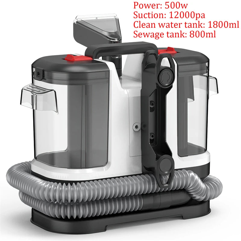 High-Power Handheld Spot Cleaner – Portable Deep Cleaning Machine for Sofa, Car, Toilet & Upholstery