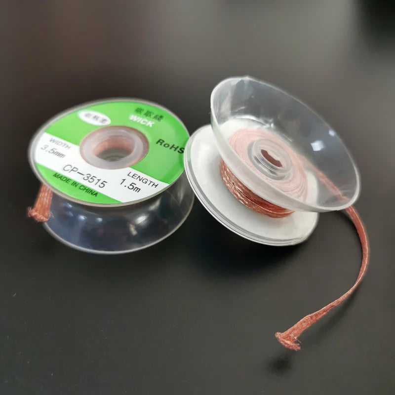 Desoldering Braid Wick – Precision Solder Remover Wire for Electronics Repair & Rework