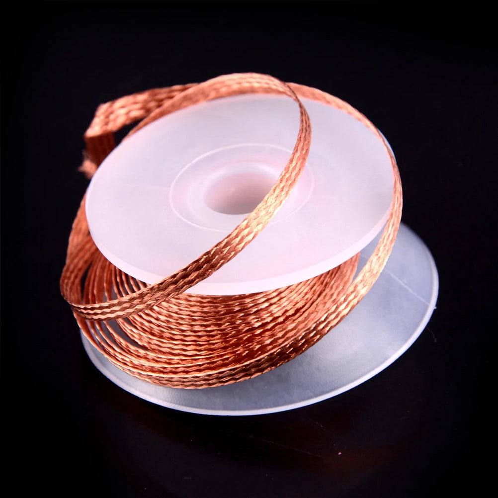 Desoldering Braid Wick – Precision Solder Remover Wire for Electronics Repair & Rework
