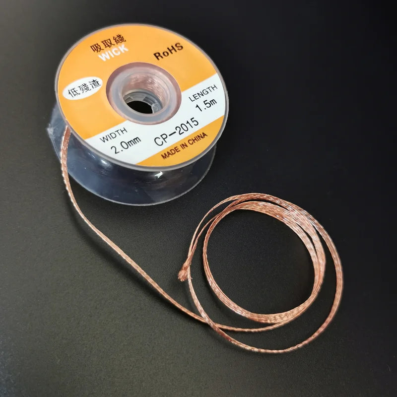 Desoldering Braid Wick – Precision Solder Remover Wire for Electronics Repair & Rework