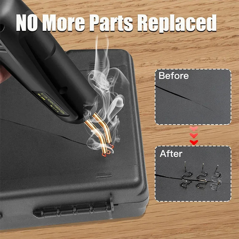 Professional Plastic Welding Kit – 200W Hot Stapler Gun | Fast & Strong Crack Repair Tool