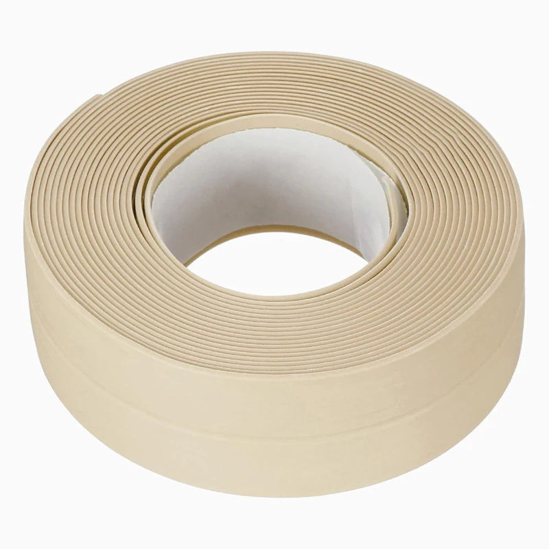 Waterproof Sealing Tape Strip – PVC Self-Adhesive Caulk for Bathroom, Shower, Kitchen & Mold-Proof Protection