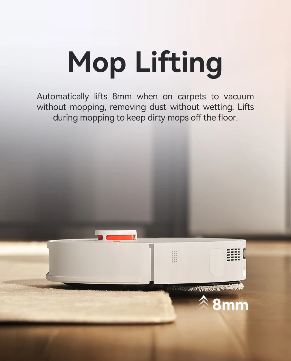 JONR P20 Pro Robot Vacuum | 3-in-1 Mopping, Vacuuming & Drying with Auto Dust Collection & Self-Drainage System