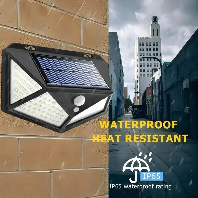 Multifunctional Solar Garden Light – Waterproof LED Outdoor Lamp with Motion Sensor & Decorative Spotlight Design