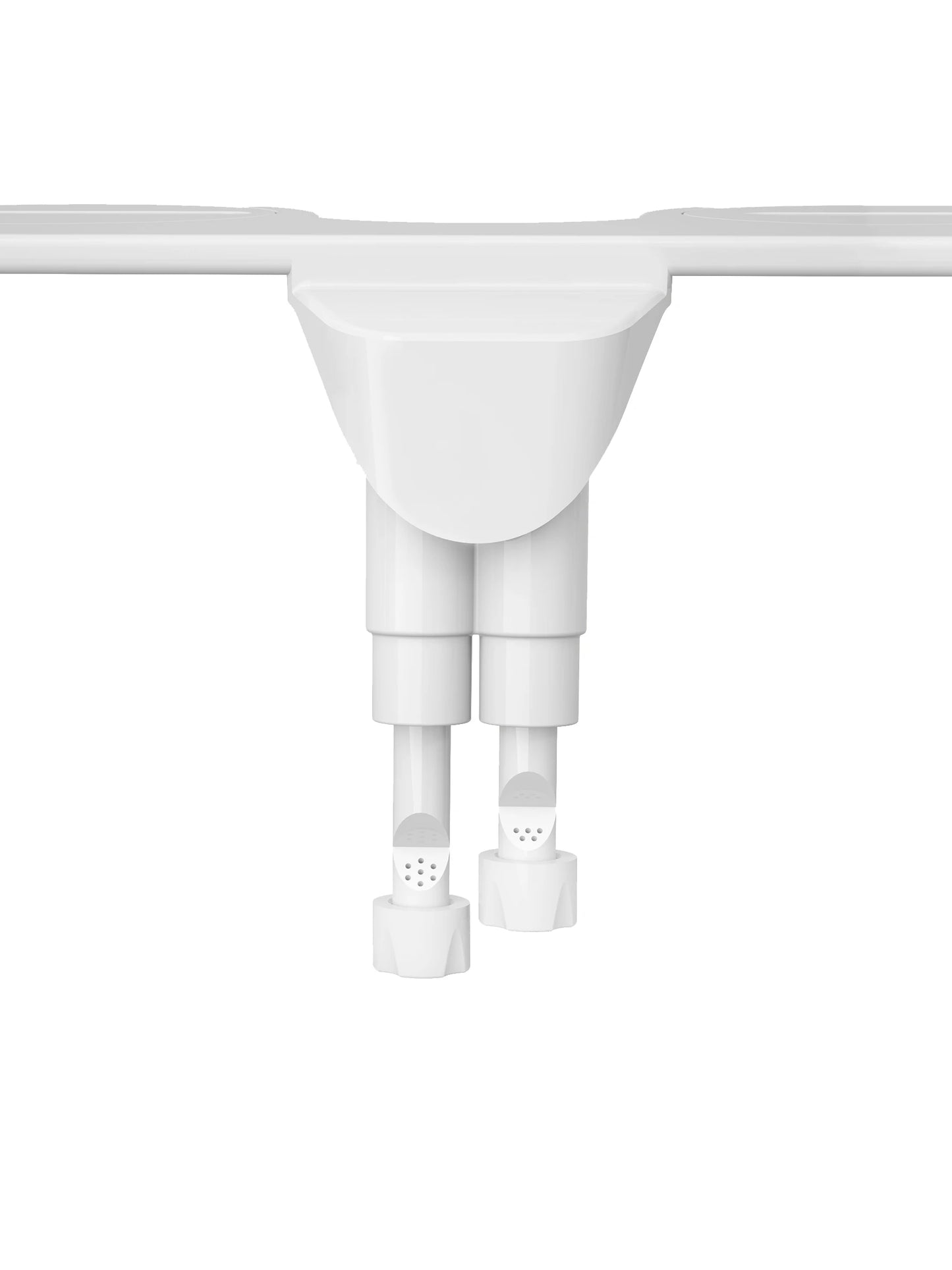 SAMODRA Non-Electric Bidet Attachment – Dual Self-Cleaning Nozzles for Front & Rear Wash | Easy-to-Install Toilet Seat Water Sprayer