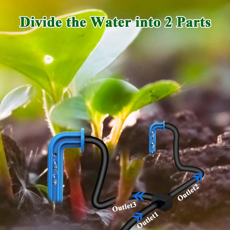 DIY Solar Irrigation Kit with 15m Hose – Garden, Balcony & Greenhouse Drip Watering System