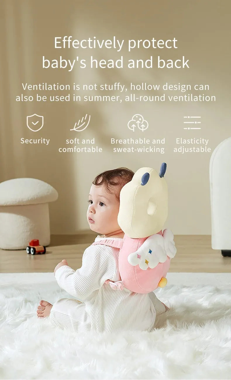 AIBEDILA Baby Head Protection Pillow – Safety Headrest Cushion for Infants & Toddlers