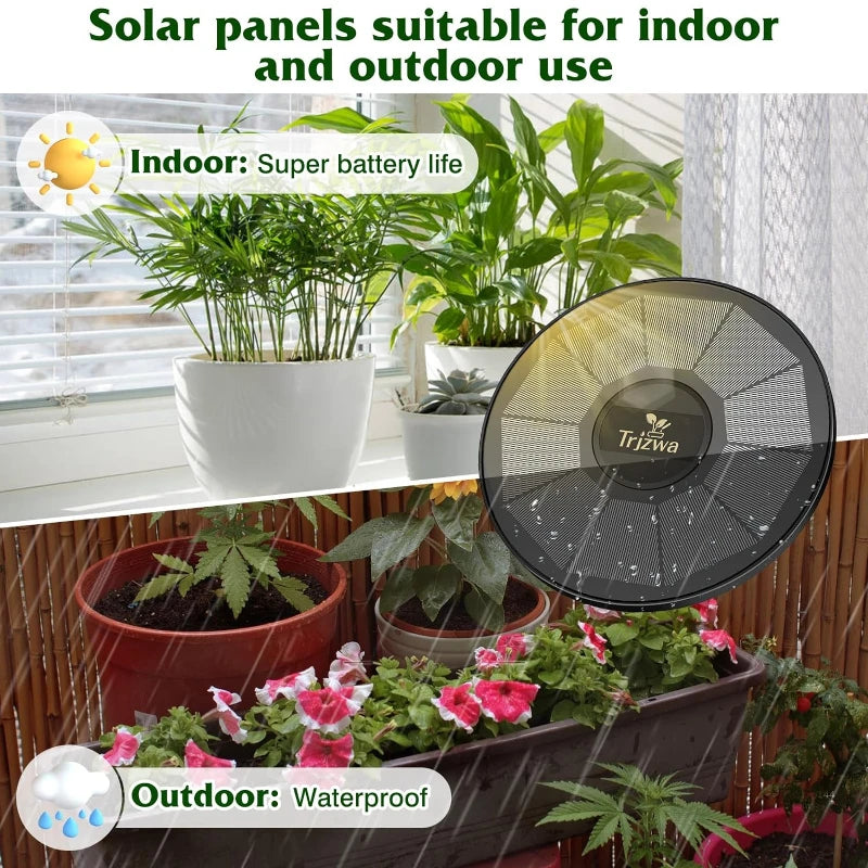 DIY Solar Irrigation Kit with 15m Hose – Garden, Balcony & Greenhouse Drip Watering System