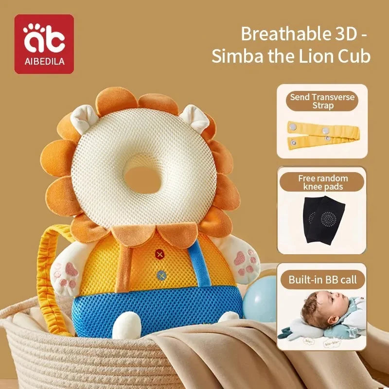AIBEDILA Baby Head Protection Pillow – Safety Headrest Cushion for Infants & Toddlers