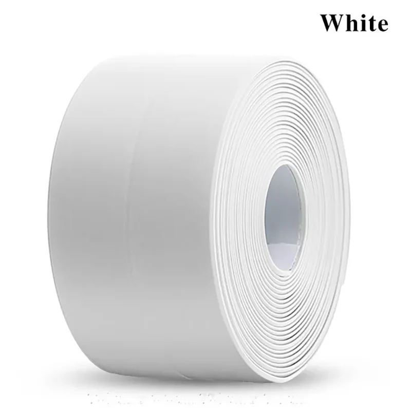 Waterproof Sealing Tape Strip – PVC Self-Adhesive Caulk for Bathroom, Shower, Kitchen & Mold-Proof Protection
