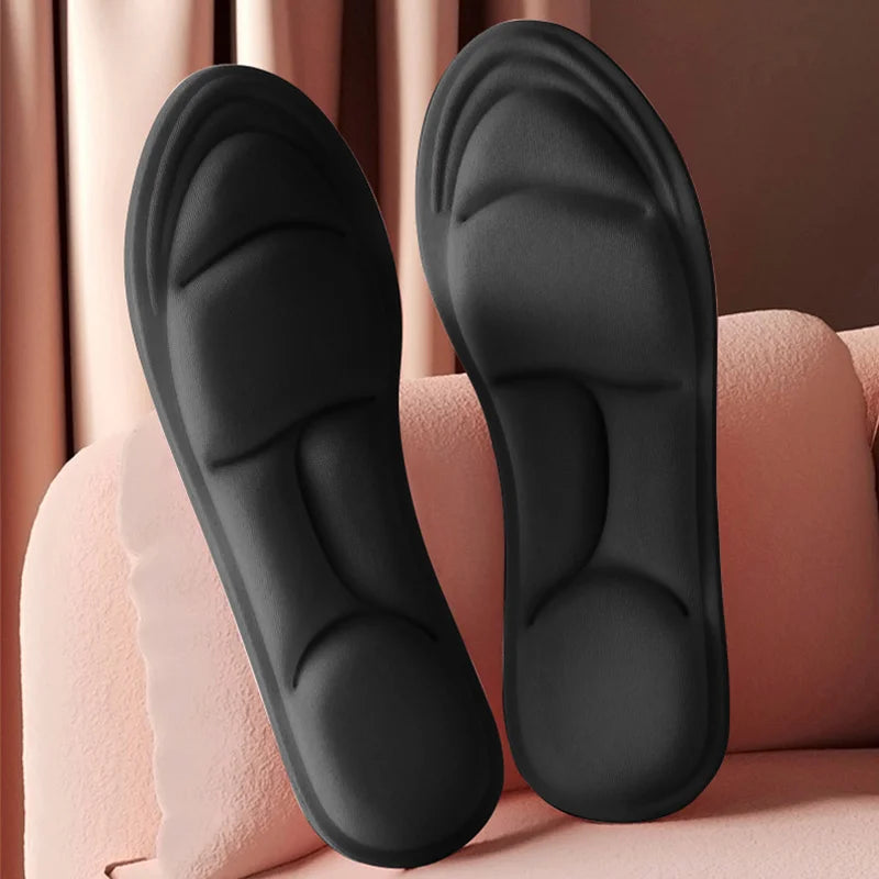5D Memory Foam Orthopedic Insoles – Breathable Cushion Shoe Inserts for Running, Sport & All-Day Comfort | Shock-Absorbing Arch Support for Men & Women
