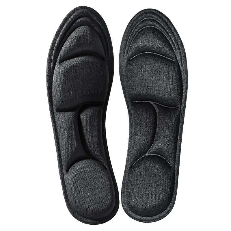 5D Memory Foam Orthopedic Insoles – Breathable Cushion Shoe Inserts for Running, Sport & All-Day Comfort | Shock-Absorbing Arch Support for Men & Women