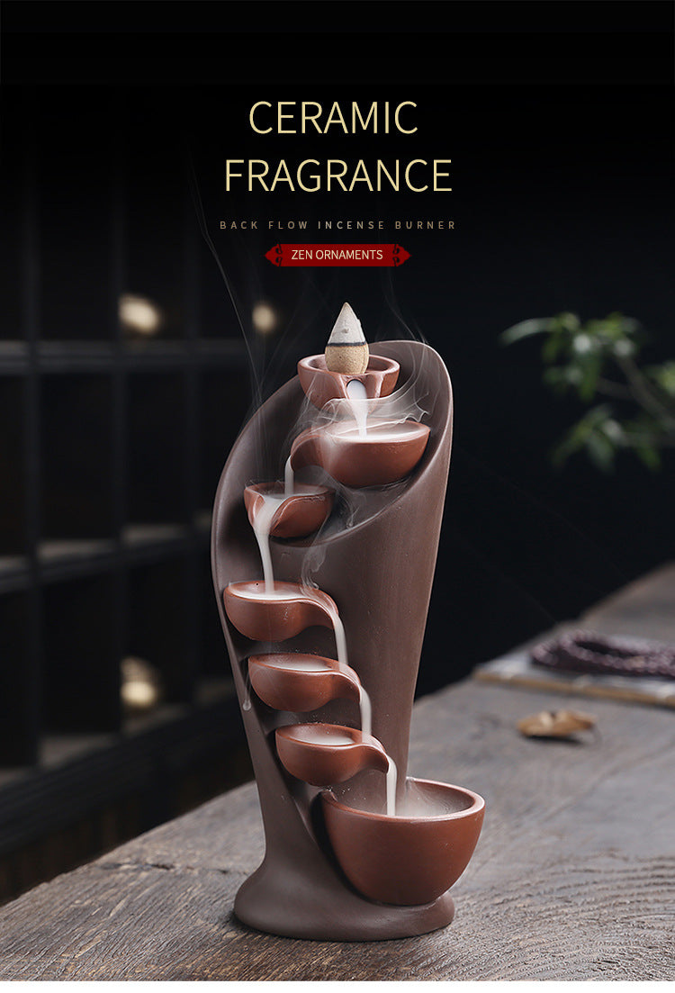 Waterfall-Incense-Burner-brings peace and tranquility to your space with calming flow