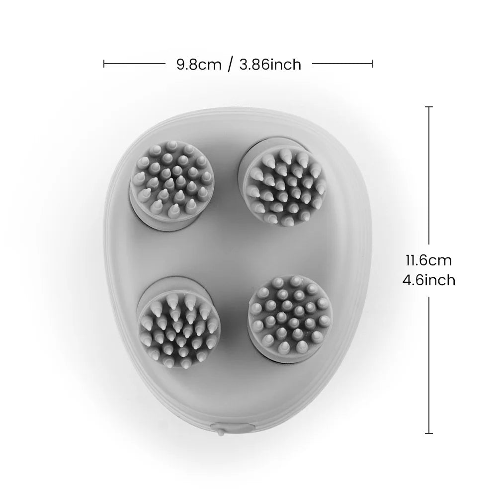 Electric head scalp massager for ultimate relaxation