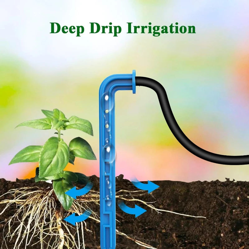 DIY Solar Irrigation Kit with 15m Hose – Garden, Balcony & Greenhouse Drip Watering System