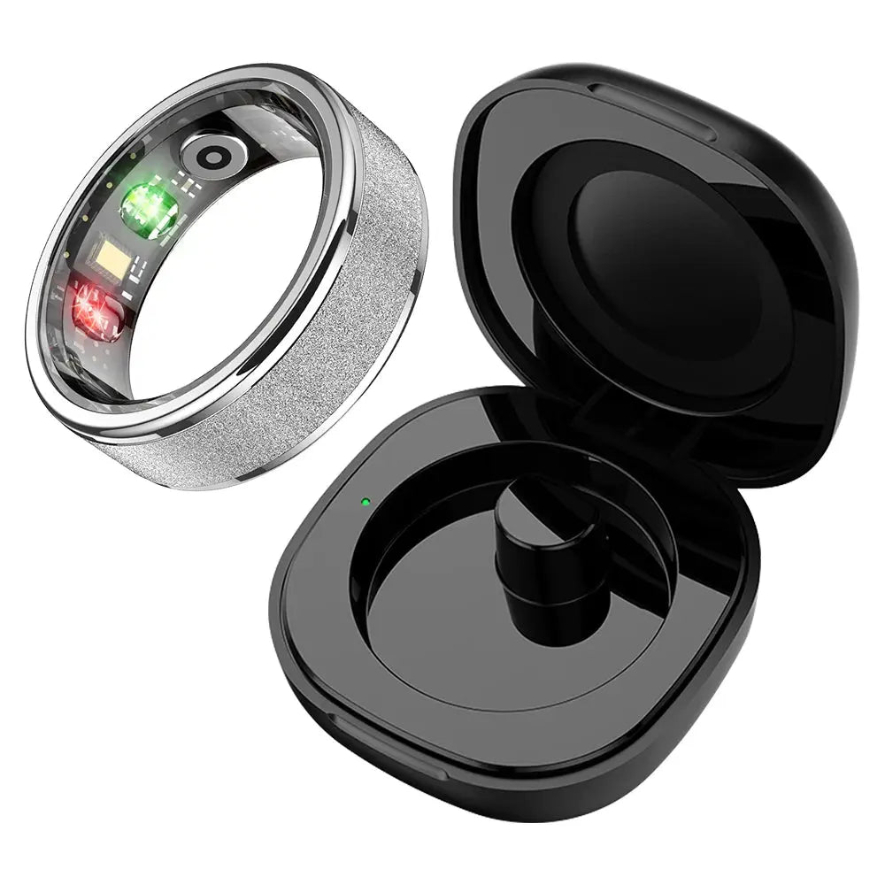 COLMI R10 Smart Ring with Charging Case – Health & Sleep Monitor for Men & Women, 5ATM Waterproof, Multi-Sport Fitness Tracker WRLDEU SHOP