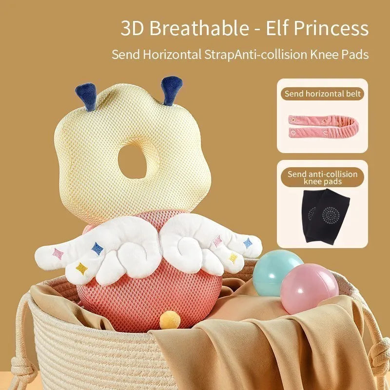 AIBEDILA Baby Head Protection Pillow – Safety Headrest Cushion for Infants & Toddlers