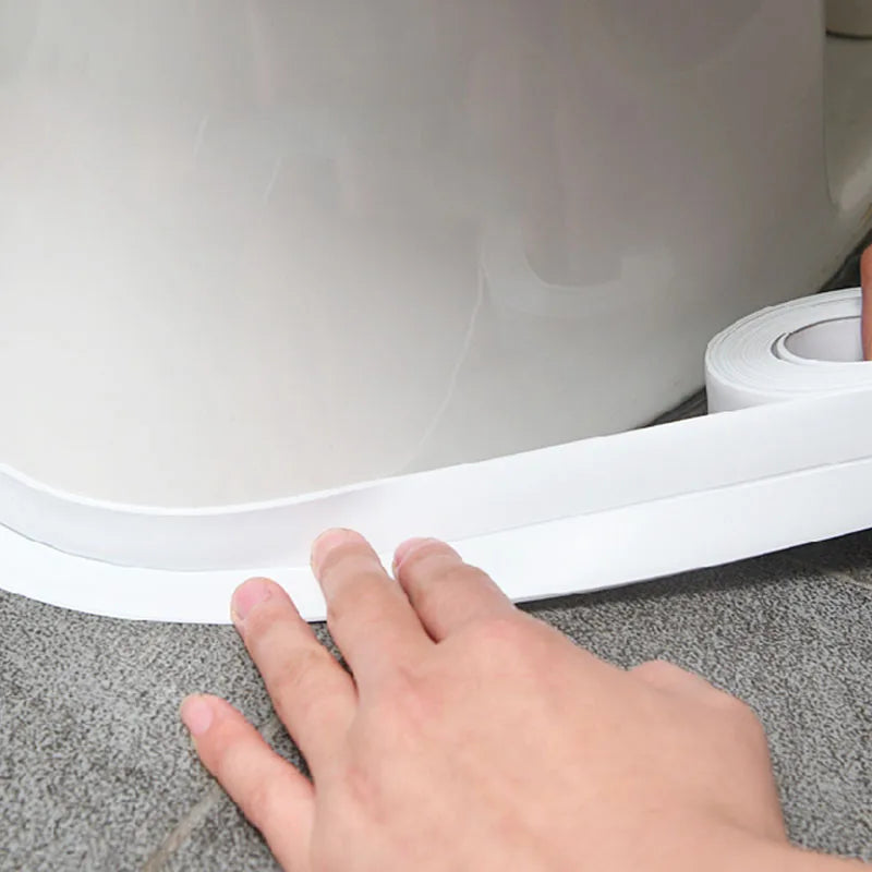 Waterproof Sealing Tape Strip – PVC Self-Adhesive Caulk for Bathroom, Shower, Kitchen & Mold-Proof Protection