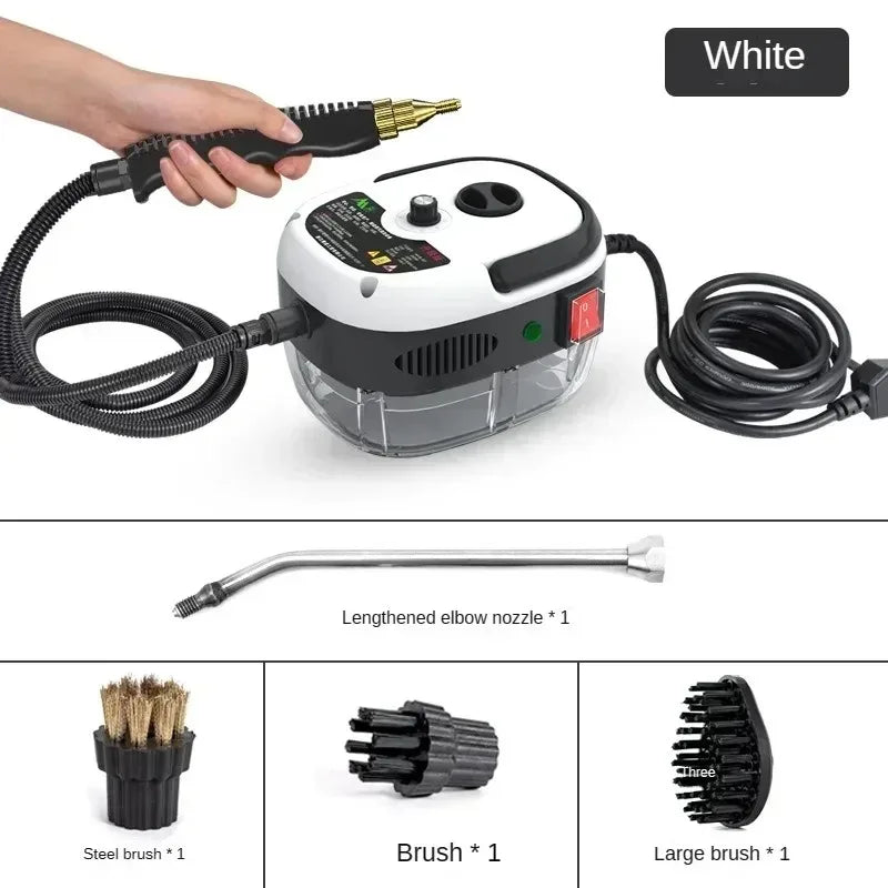 BALASHOV High-Pressure Handheld Steam Cleaner – Multi-Surface Cleaning for AC Units, Kitchen Hoods, Cars & Floors