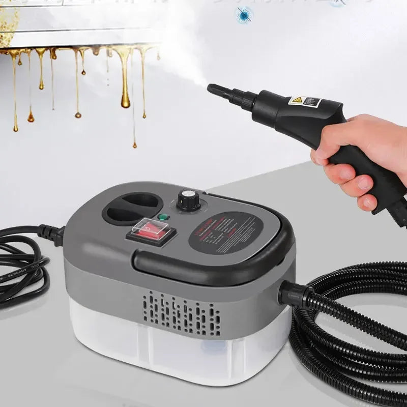 BALASHOV High-Pressure Handheld Steam Cleaner – Multi-Surface Cleaning for AC Units, Kitchen Hoods, Cars & Floors