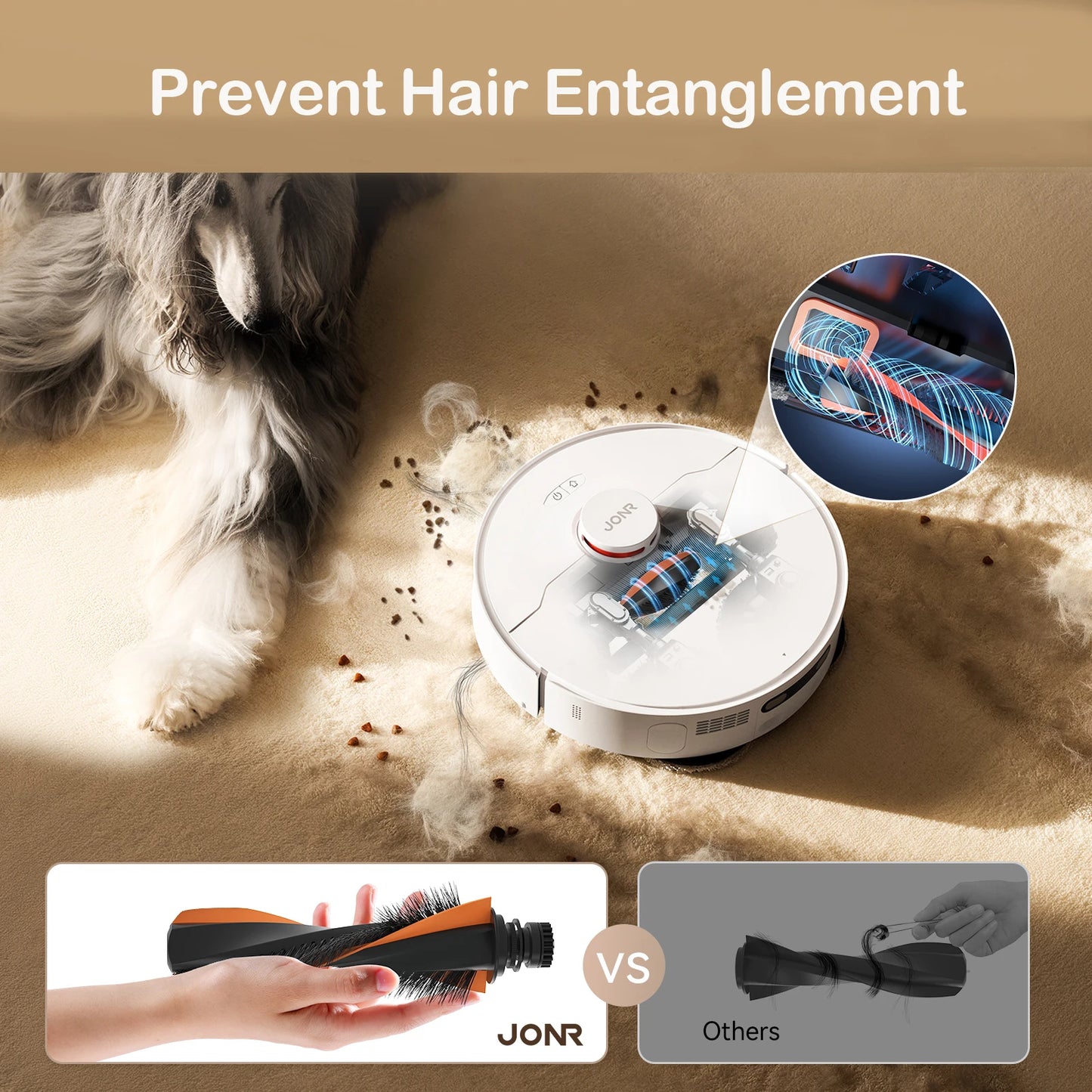 JONR P20 Pro Robot Vacuum | 3-in-1 Mopping, Vacuuming & Drying with Auto Dust Collection & Self-Drainage System