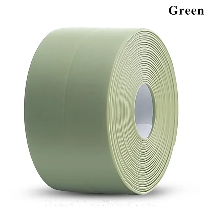 Waterproof Sealing Tape Strip – PVC Self-Adhesive Caulk for Bathroom, Shower, Kitchen & Mold-Proof Protection