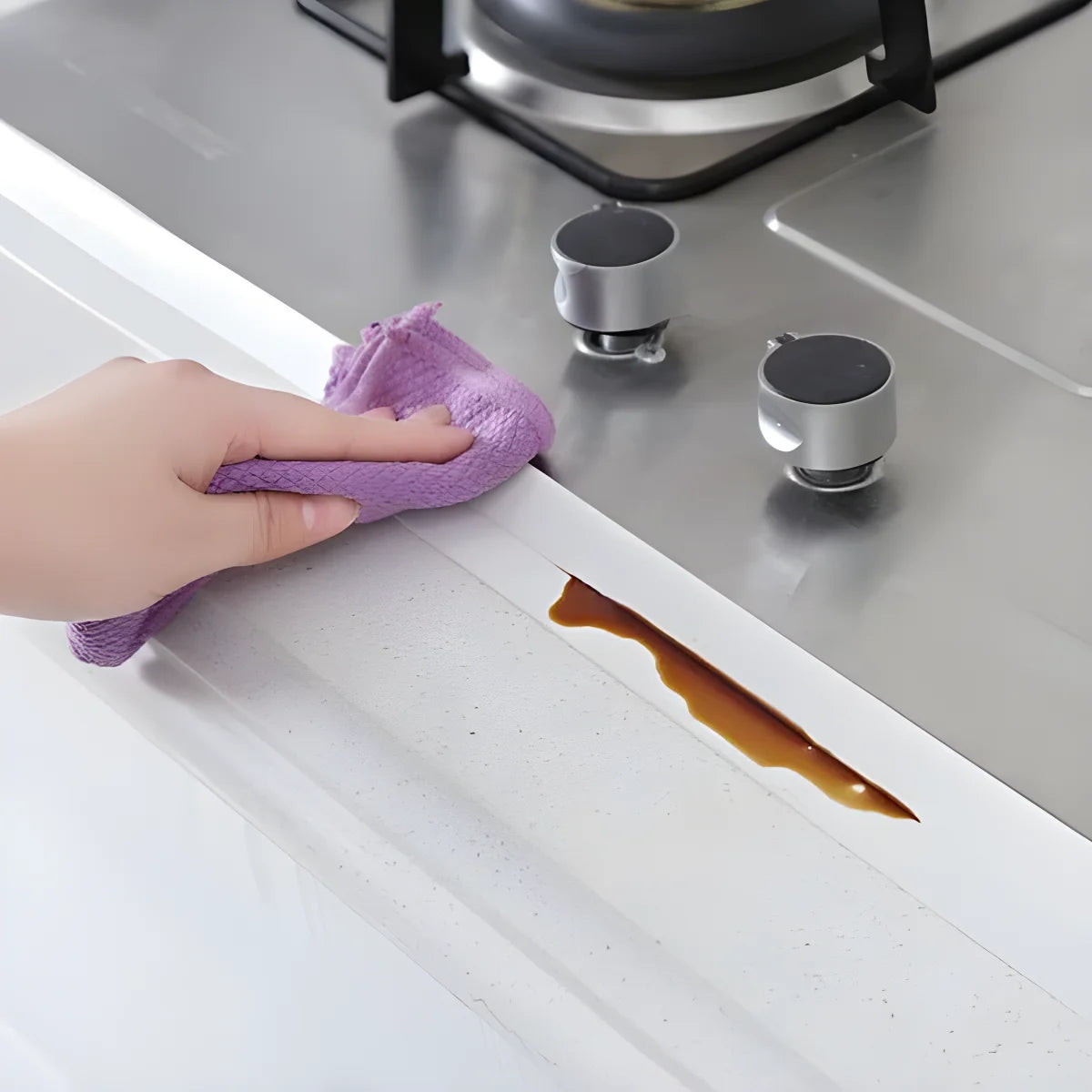 Waterproof Sealing Tape Strip – PVC Self-Adhesive Caulk for Bathroom, Shower, Kitchen & Mold-Proof Protection