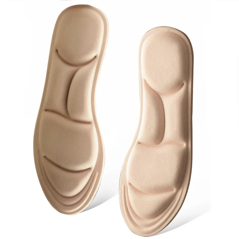 5D Memory Foam Orthopedic Insoles – Breathable Cushion Shoe Inserts for Running, Sport & All-Day Comfort | Shock-Absorbing Arch Support for Men & Women