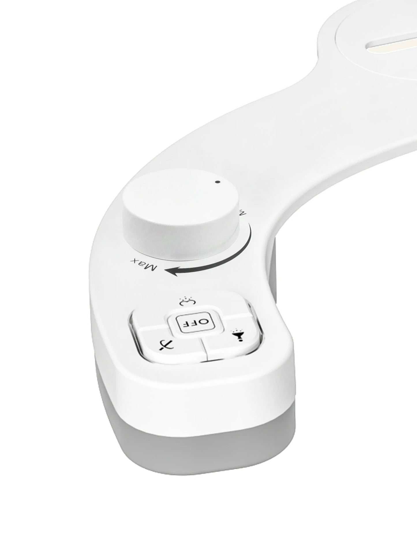 SAMODRA Non-Electric Bidet Attachment – Dual Self-Cleaning Nozzles for Front & Rear Wash | Easy-to-Install Toilet Seat Water Sprayer