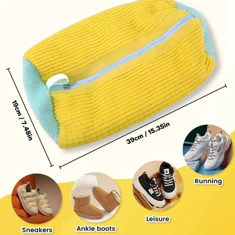 JKR Shoe Washing Bag – Padded Laundry Net Protector for Machine Wash & Drying