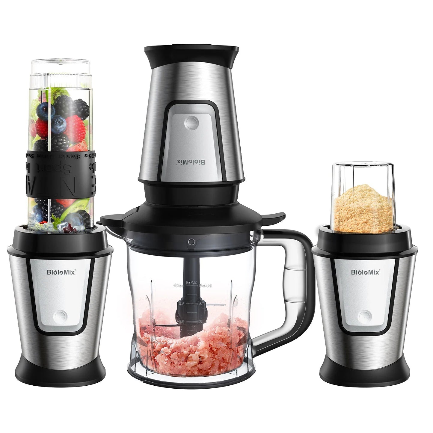 3 - in - 1 Multifunctional Food Blender - WRLDEU SHOP