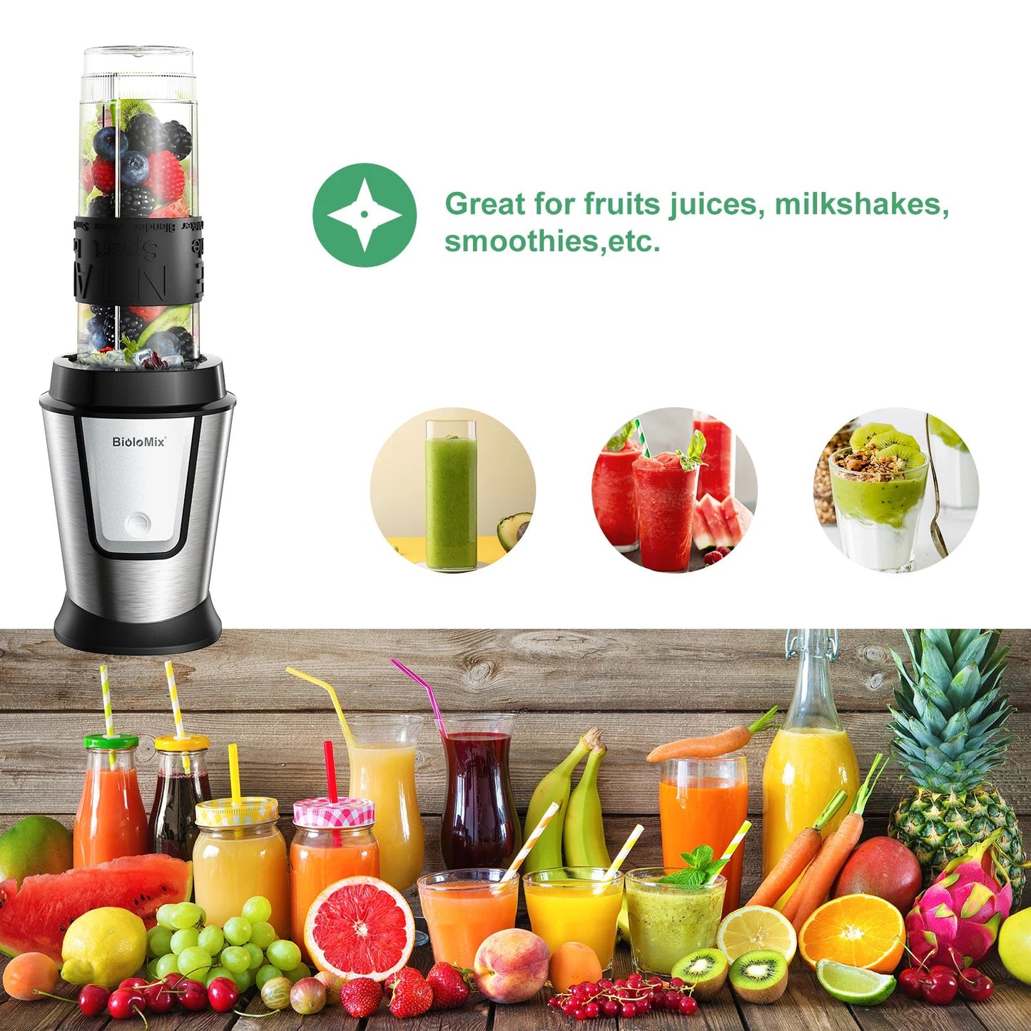 3 - in - 1 Multifunctional Food Blender - WRLDEU SHOP