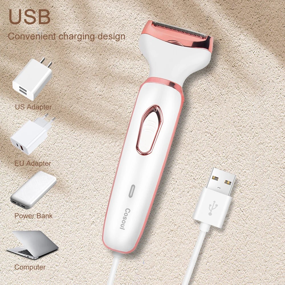 4 in 1 Electric Razor for Women - WRLDEU SHOP