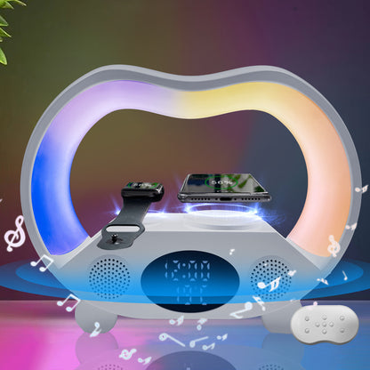 Chic Smart LED Digital Clock with soft warm and brilliant color light modes