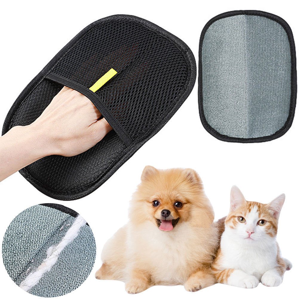 Pet Hair Remover Mitt Glove