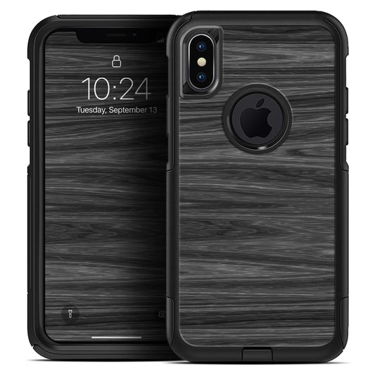 Dark Slate Wood - iPhone Case