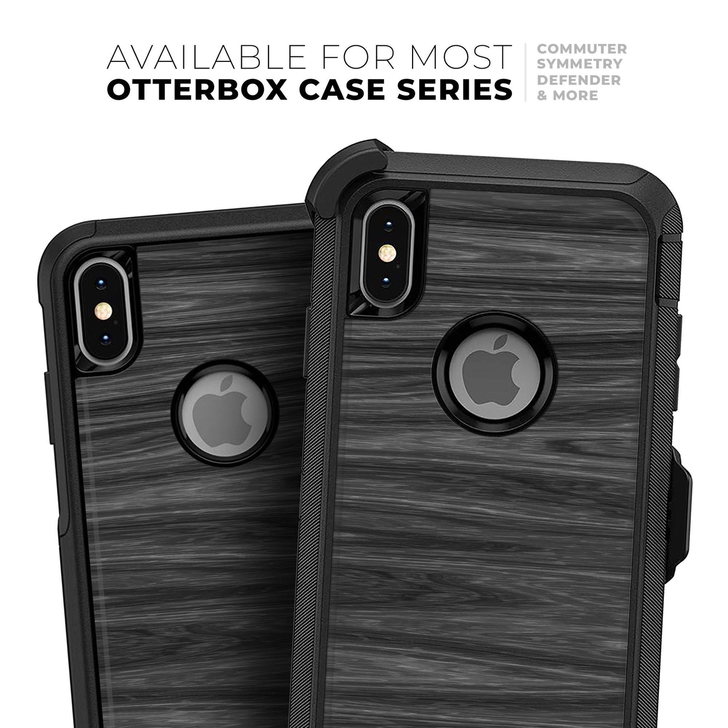 Dark Slate Wood - iPhone Case