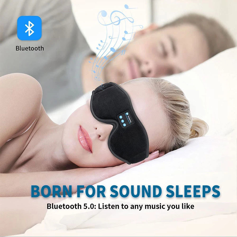 HIVESEEN Bluetooth Sleep Headphones Mask