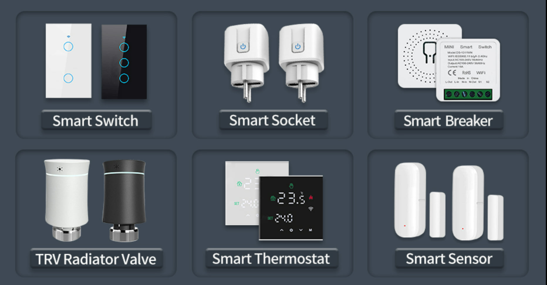 A high-resolution image of the TNCE Tuya Smart Plug EU 16A/20A showcasing its sleek WiFi and Zigbee-enabled socket design with integrated power monitoring, timer function, and voice control compatibility with Alexa and Google Home in a modern smart home setting