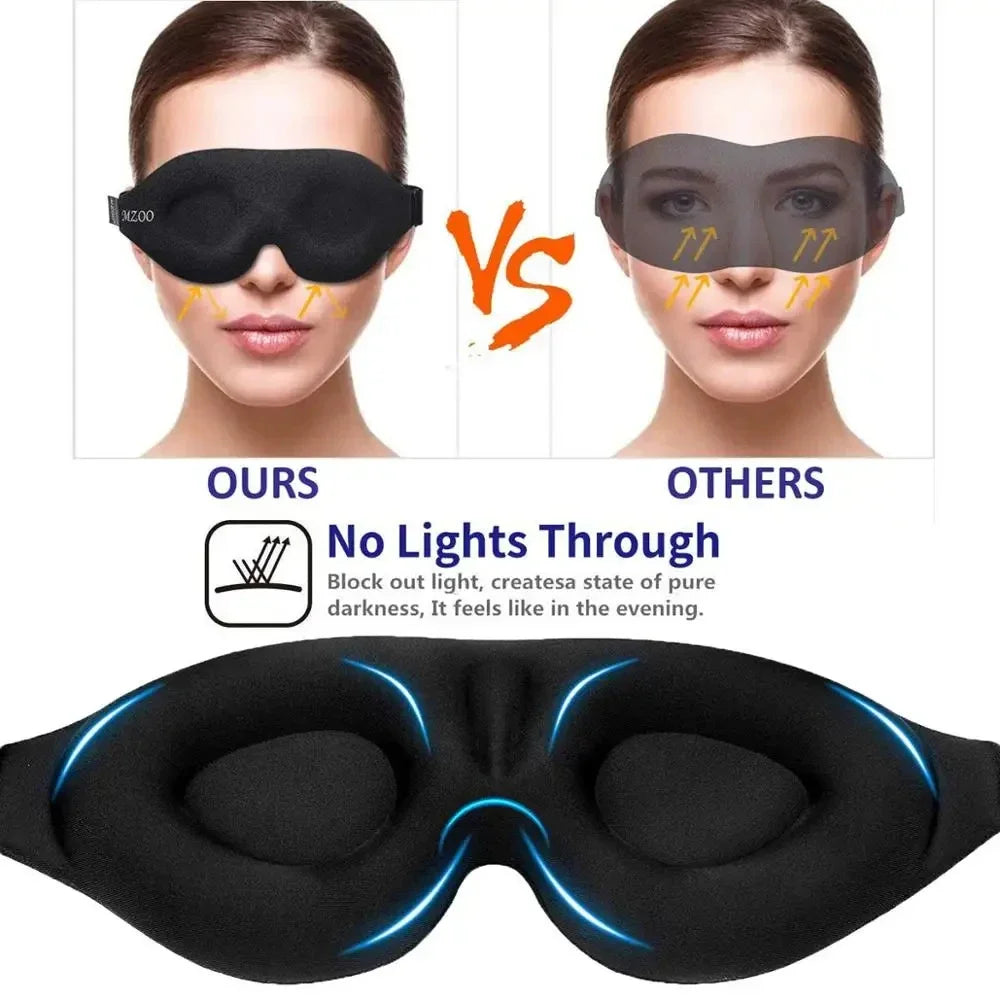 3D Contoured Sleep Mask