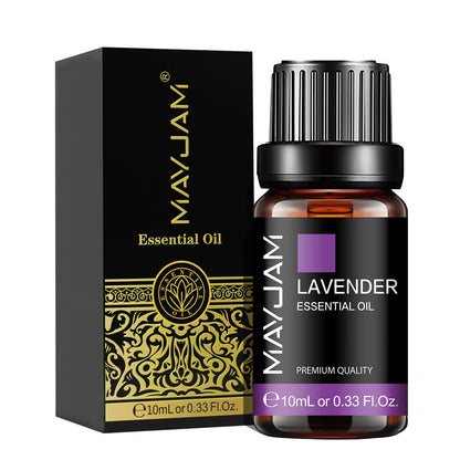 MAYJAM 10ml Essential Oils Set – Lavender, Jasmine, Eucalyptus, Vanilla & More
