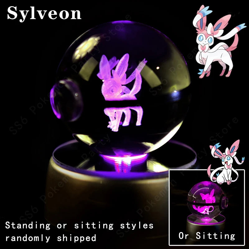 Pokemon Crystal Ball Ambient Light 3D Character