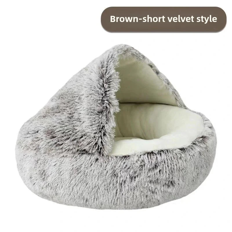 Autumn & Winter Plush Pet Bed