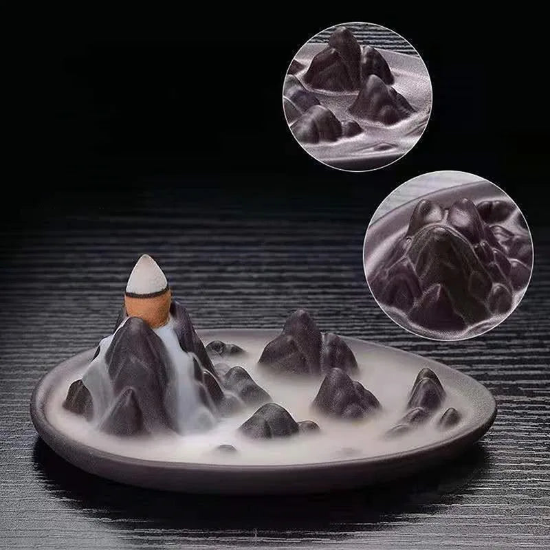 Mountain Shaped Incense Holder