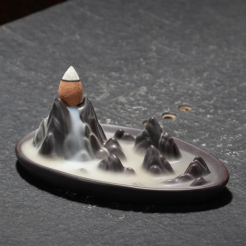 Mountain Shaped Incense Holder