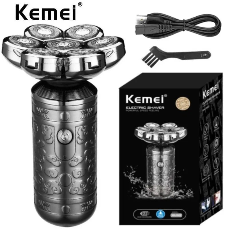 Kemei 7-Blade Electric Shaver