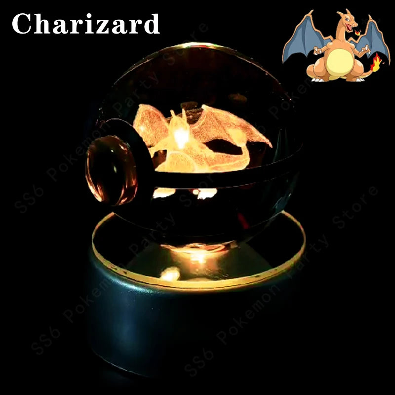 Pokemon Crystal Ball Ambient Light 3D Character