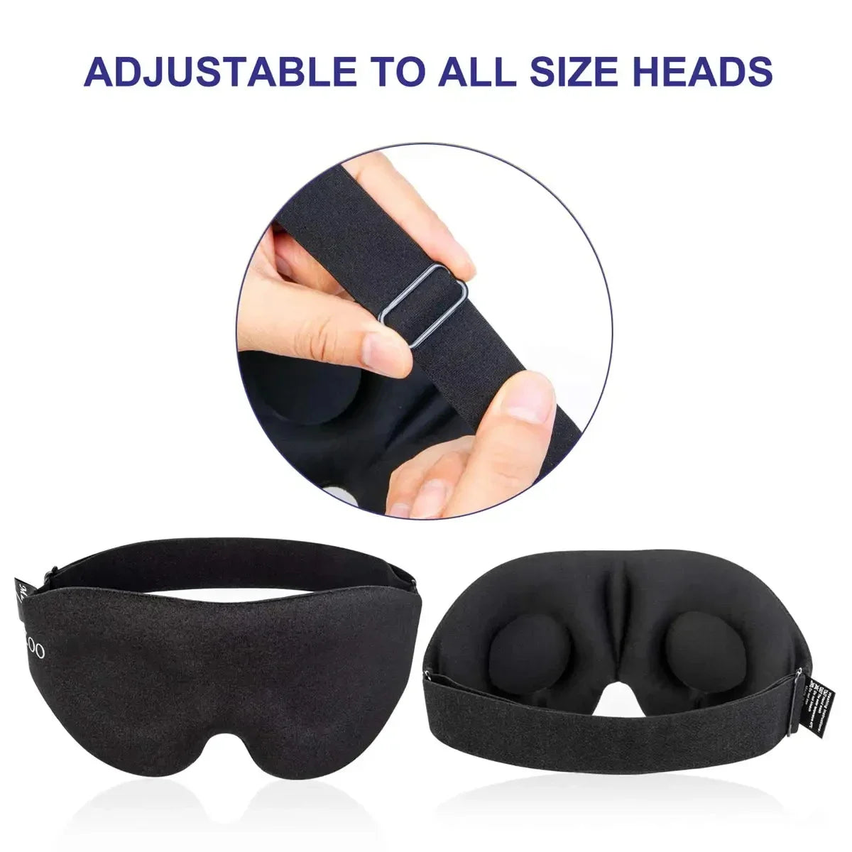 3D Contoured Sleep Mask