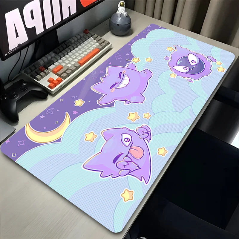 Purple Anime Mouse Pad Gengar